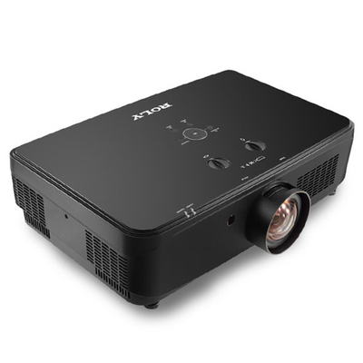 4K 3LCD Laser 6500 ANSI لومينز جهاز عرض خرائط فيديو ثلاثي الأبعاد واسع النطاق