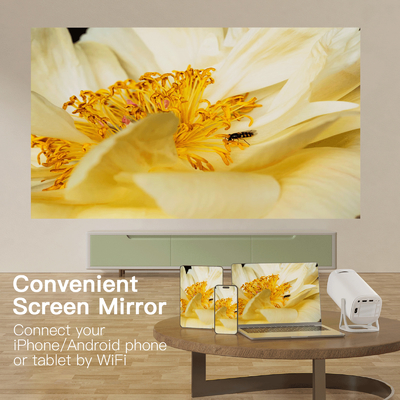 فلايين S40 مسرح منزلي Full HD 1080P 4K مشروع لعبة مشروع 120 ANSI لومنز تلفزيون منزلي