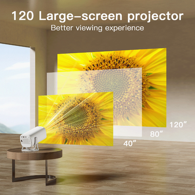 فلايين S40 مسرح منزلي Full HD 1080P 4K مشروع لعبة مشروع 120 ANSI لومنز تلفزيون منزلي