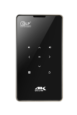 فلين P09 4K HD جهاز عرض محمول أندرويد 9.0 16GB ROM مصباح LED للمنزل والتعليم