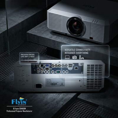 3LCD 10000 لومين بروجكتر خرائط ثلاثية الأبعاد في الهواء الطلق EL-705U WUXGA 1920x1200 عرض مكان كبير