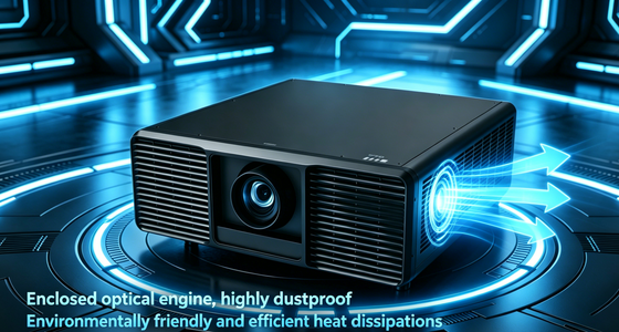 جهاز عرض ليزر DLP مع 13000 لومن الوضوح 4K متوافق للاستخدام في الخارج في أماكن كبيرة