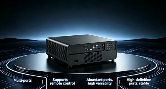 جهاز عرض ليزر DLP مع 13000 لومن الوضوح 4K متوافق للاستخدام في الخارج في أماكن كبيرة