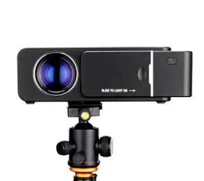 مشروع سينما منزلي 4K محمول باليد فيديو full HD LCD LED