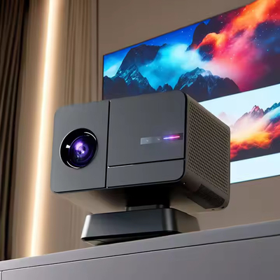 فلايين بي 50 سينما منزلية 1080P 4K بروجكتور Allwinner H713 بروجكتور 800 ANSI لومنز بروجكتور تلفزيون منزلي