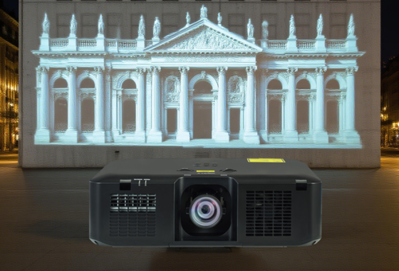 جهاز عرض ليزر خارجي Flyin M9U 3LCD WUXGA 9000ANSI لومن للمواقع الكبيرة، والهندسة، والفصول الدراسية، وغرف الاجتماعات