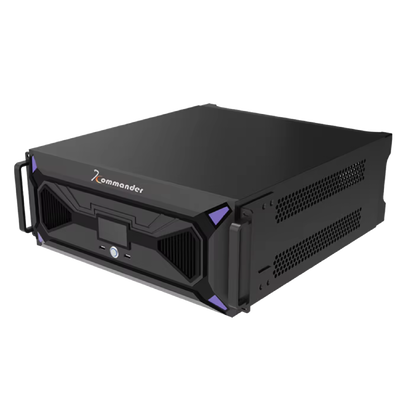 Flyin Kommander TS Series 4K Multimedia Playback Control Server المسرح المسرحي LED جدار فيديو لمزامنة شاشات متعددة