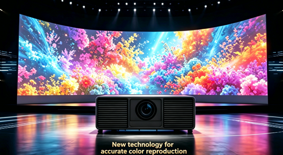 جهاز عرض ليزر DLP مع 13000 لومن الوضوح 4K متوافق للاستخدام في الخارج في أماكن كبيرة