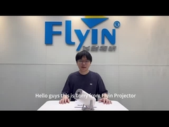 فلايين S40 مسرح منزلي Full HD 1080P 4K مشروع لعبة مشروع 120 ANSI لومنز تلفزيون منزلي