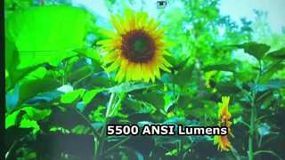 جهاز عرض ليزر 3LCD أصلي بدقة 4K 3840X2160 قصير المدى