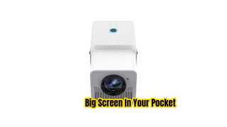 جهاز عرض فلاي إن FY360 ميني 4K، محمول، أندرويد 11 سينما